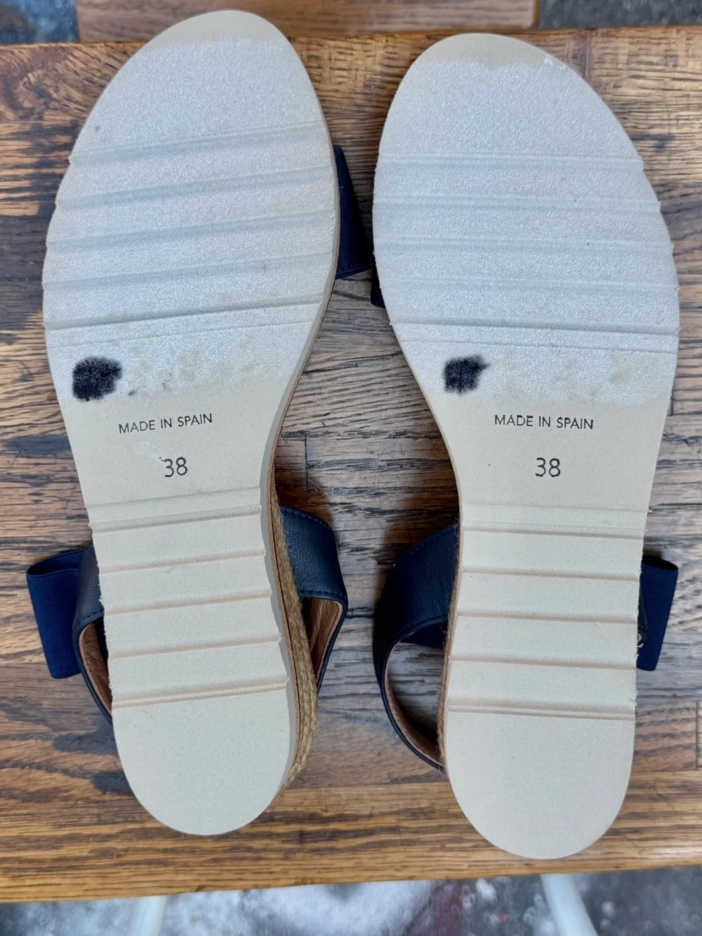 Andre Assous Neveah Espadrille Wedge Sandal (size US 7.5/EU 38)